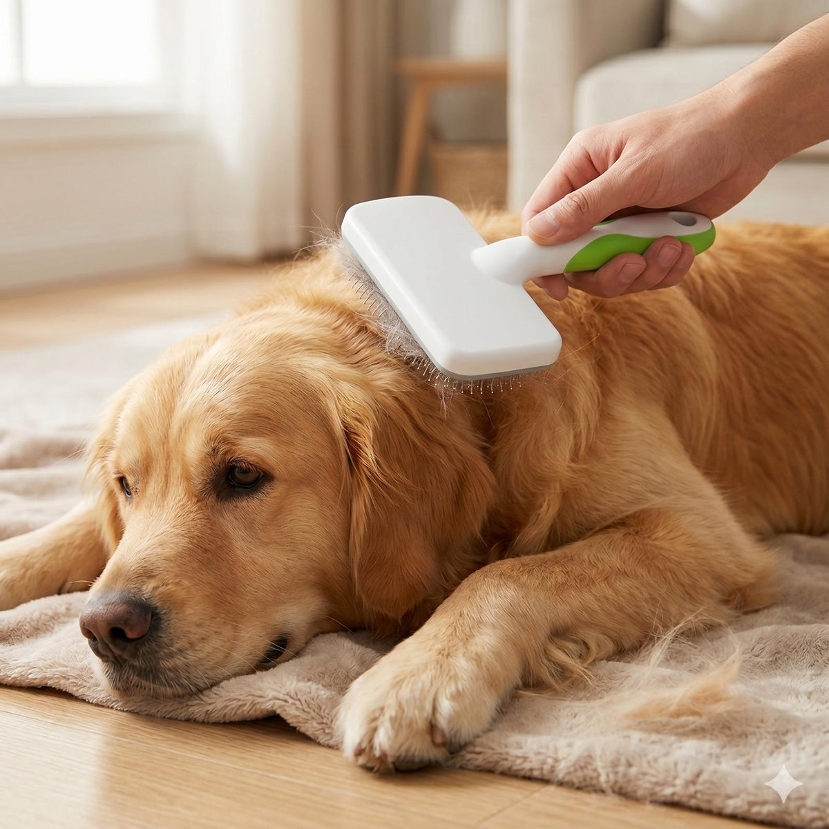 Zelfreinigende Honden- en Kattenborstel